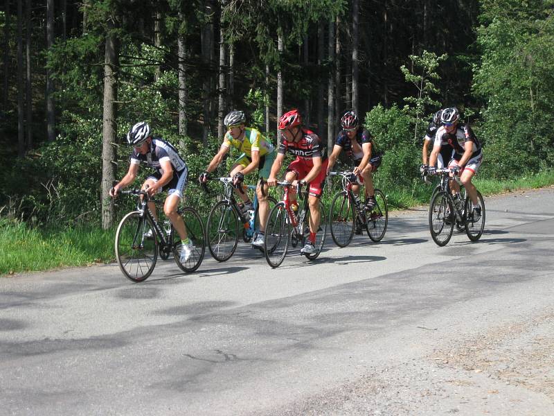 Ze 7. ročníku cyklistického závodu  Velká cena Chaty Polanka.