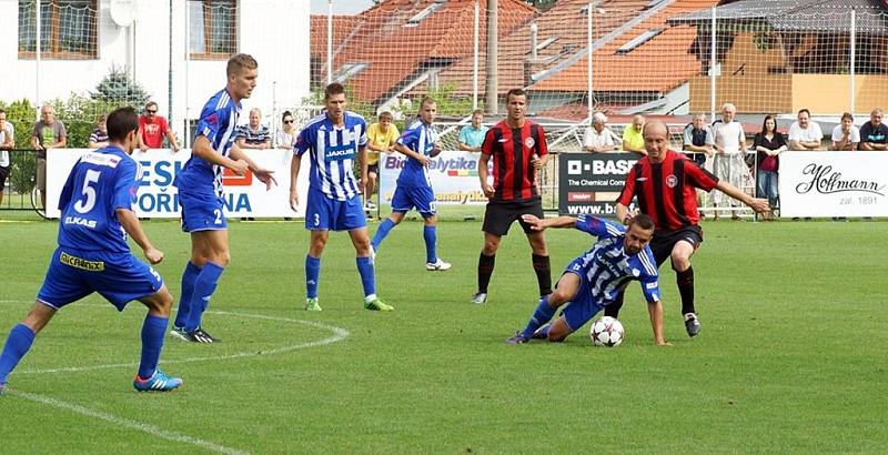 Z třetiligového utkání MFK Chrudim - Roudnice nad Labem 2:2.