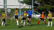 Z fotbalového utkání IV. třídy Kočí - Trhová Kamenice 0:0.