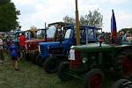 Na další ročník Železnohorského traktoru se do Žďárce u Seče sjelo 58 traktorů.