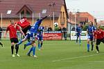 Z utkání MFK Chrudim – FK Králův Dvůr 2:1