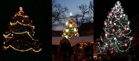 O prvním adventním víkendu se rozzářily vánoční stromy napříč Chrudimskem