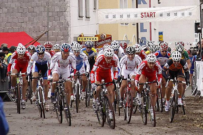 V hlineckých Olšinkách se jel 5. závod českého cyklokrosového poháru TOI TOI Cup 2009.