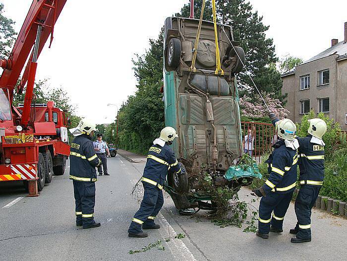 MOMENTKY ze zásahů profesionálních hasičů v poslední době na Chrudimsku.