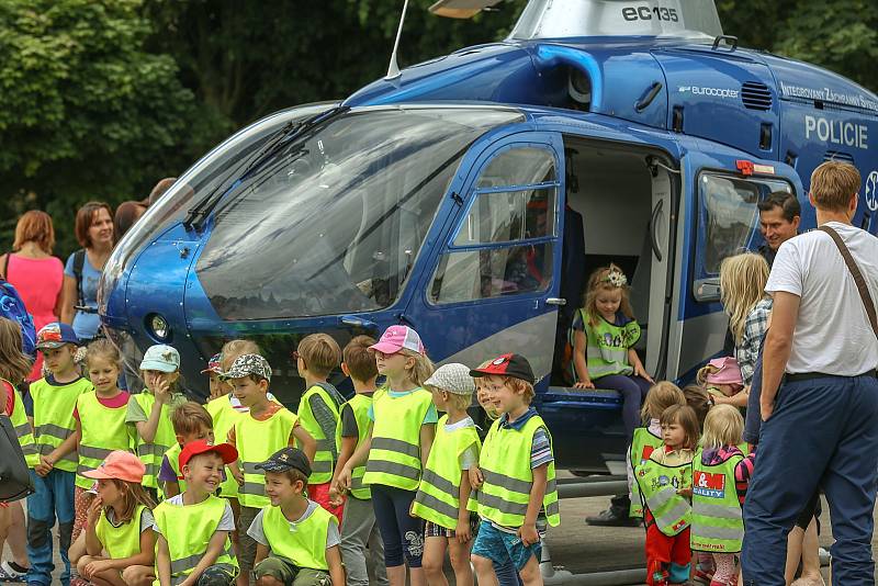 Akce Bezpečné prázdniny v Hlinsku, červen 2018