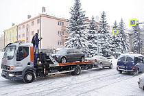 V Hlinsku si v těchto dnech užívají opravdovou "Ladovu" zimu.