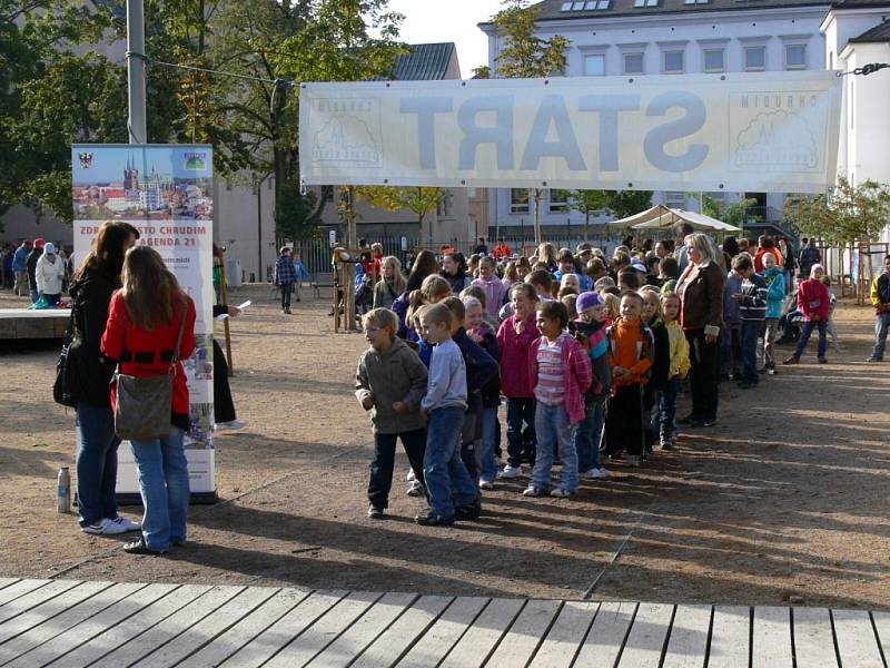 Klášterní zahrady v Chrudimi hostily Den zdraví.