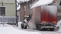 V Hlinsku jsou na hromady sněhu zvyklí. Středa 15. 12. v druhém největším městě okresu