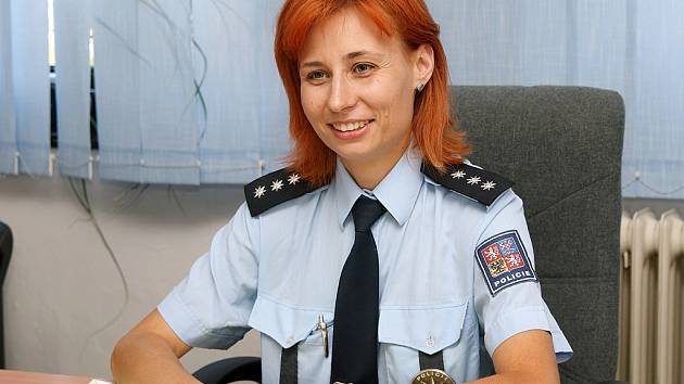 OLGA ČÍŽKOVÁ pracuje ve službách Policie České republiky od roku 1999. 