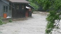 Záplavy na Chrudimsku, 25. 6. 2013 - Zaječice