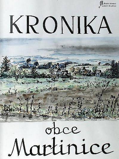 Kronika obce Martinice z let 1973-1974.