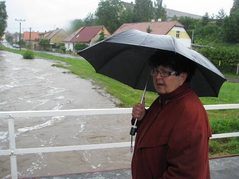 Záplavy na Chrudimsku, 25. 6. 2013 - Bítovany