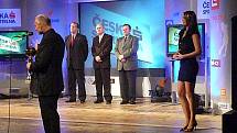 Z galavečeru předávání cen Nejúspěšnějším sportovcům Chrudimska za rok 2009.