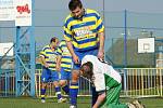 Z fotbalového derby Skuteč - Hlinsko 0:0.