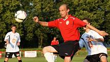 Z přípravného utkání MFK Chrudim - FC Hradec Králové junioři 0:0.