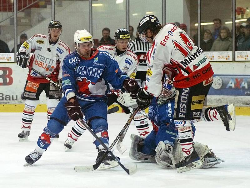 I. hokejová liga: HC Chrudim - HC Berounští Medvědi 2:1 po prodloužení