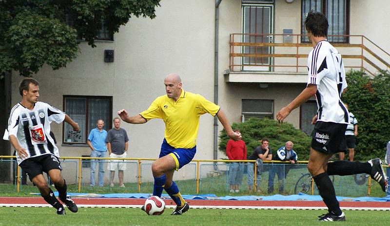 Z divizního utkání AFK Chrudim - Hradec Králové B.