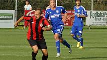 Radim Holub vstřelil rozhodující branku Chrudimi ve 2. kole Poháru České pošty proti Kolínu. MFK vyhrál 2:1.