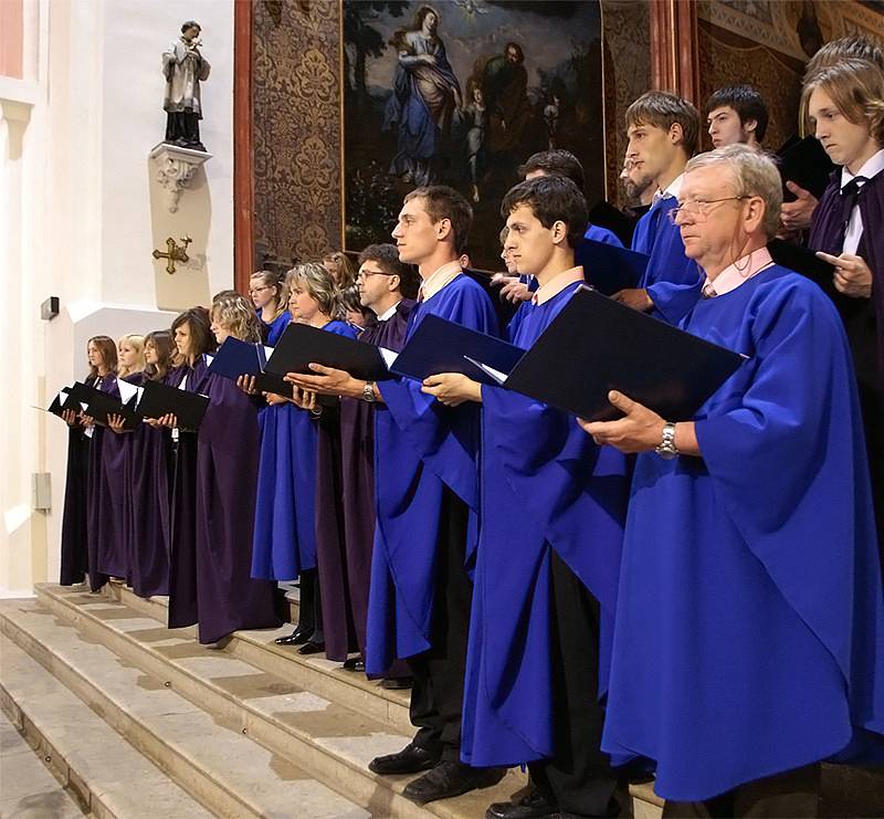 Kostel Nanebevzetí Panny Marie patřil duchovnímu koncertu.