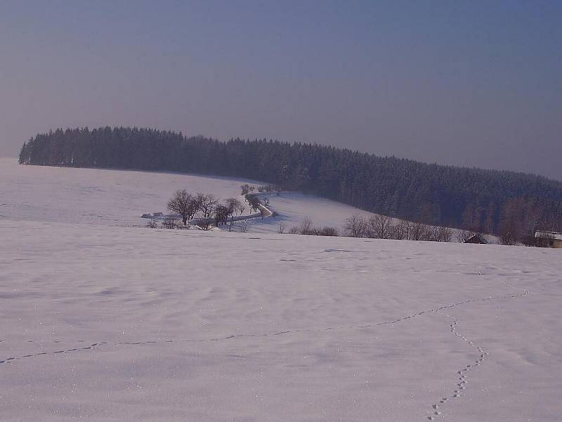 Zima čaruje na Chrudimsku.