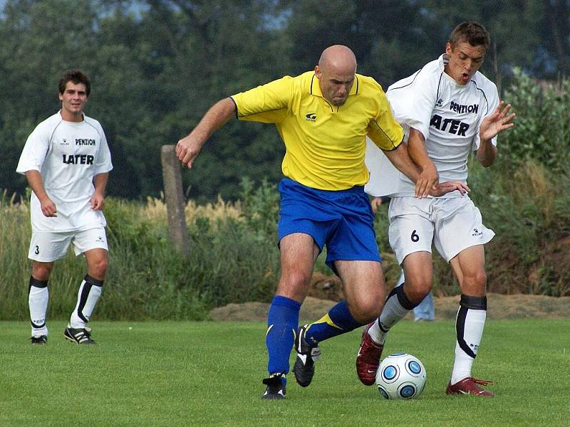 Přípravné derby AFK Chrudim - SK Chrudim 7:0.