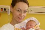 DAN HEŘMANSKÝ (3 kg a 49 cm) je od 17.3. od 4:06 po 2,5letém Vítkovi jméno dalšího miminka Jany a Tomáše z Moravan.