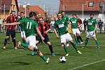 MFK Chrudim - Chomutov 1:0. Fotbalisté MFK podali v dalším kole ČFL velmi dobrý výkon a před vlastními fanoušky zaslouženě získali všechny body.