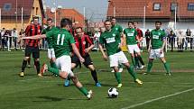 MFK Chrudim - Chomutov 1:0. Fotbalisté MFK podali v dalším kole ČFL velmi dobrý výkon a před vlastními fanoušky zaslouženě získali všechny body.