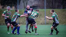  Z utkání v rugby league Rabbitohs – Beroun 32:0 (18:0).