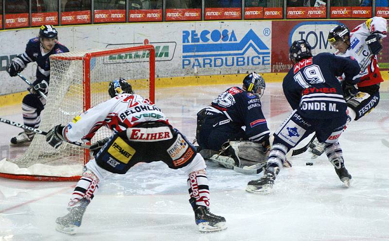 Chrudim i ve druhém domácím utkání play off prohrála s Benátkami v prodloužení.