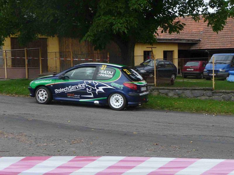 Z jubilejního desátého ročníku Rallye Železné hory.