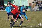 Z fotbalového utkání ČFL SK Převýšov - MFK Chrudim 1:0.