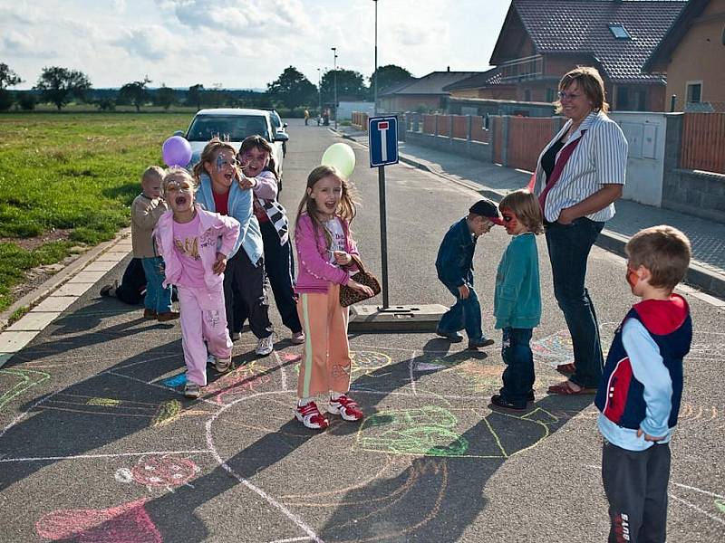 V Řestokách připravili na závěr prázdnin pro děti akci s názvem "Škola začíná, aneb prázdniny zase budou".