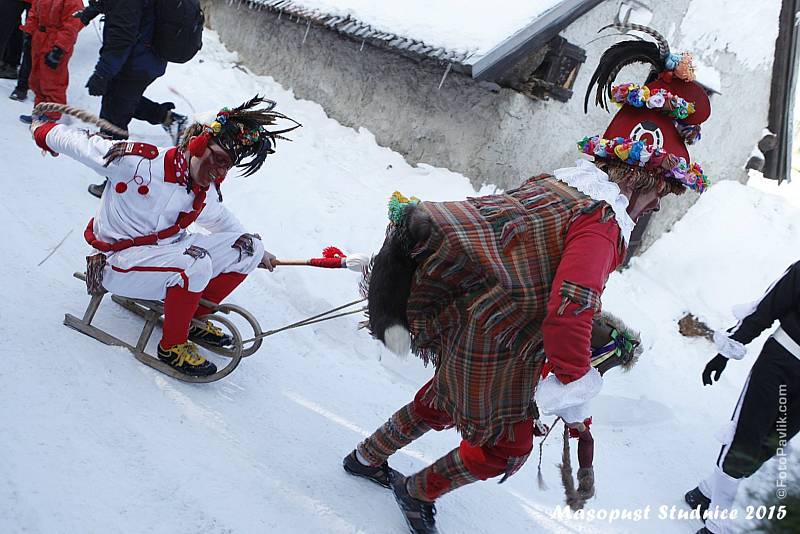 Masopust 2015 ve Studnicích u Hlinska.