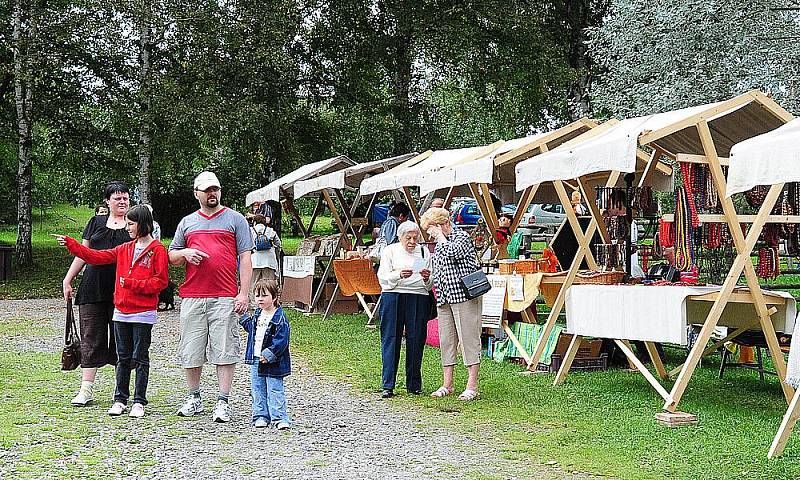 Posvícení ve skanzenu na Veselém Kopci.