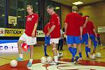 Z futsalového utkání Era-Pack Chrudim - Torf Pardubice.