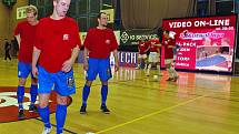 Z futsalového utkání Era-Pack Chrudim - Torf Pardubice.