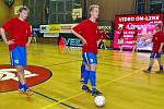 Z futsalového utkání Era-Pack Chrudim - Torf Pardubice.