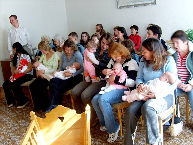 Zaječice přivítaly nové občánky.