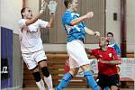 Z futsalového derby Torf Pardubice - Era-Pack Chrudim 3:11 (3:6). 