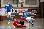 Z futsalového derby Torf Pardubice - Era-Pack Chrudim 3:11 (3:6). 