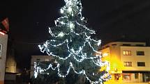 Vánoční strom - Hrochův Týnec