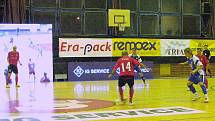 Era-Pack Chrudim porazil v prvním čtvrtfinále play off I. futsalové ligy Torf Pardubice 6:1.