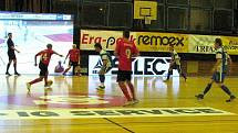 Era-Pack Chrudim porazil v prvním čtvrtfinále play off I. futsalové ligy Torf Pardubice 6:1.