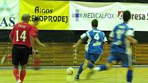 Era-Pack Chrudim porazil v prvním čtvrtfinále play off I. futsalové ligy Torf Pardubice 6:1.