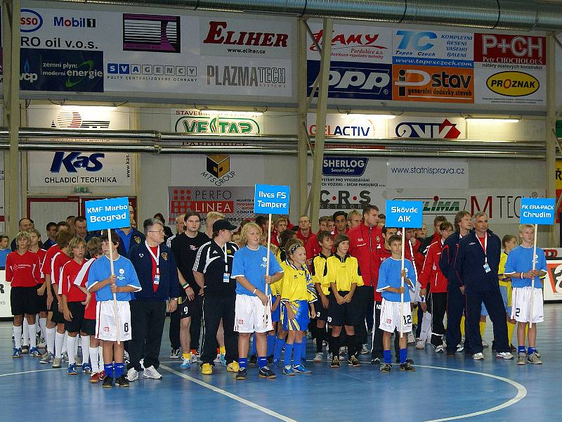 Atmosféru špičkového futsalu poznali chrudimští diváci již při loňských bojích UEFA Futsal Cupu.