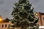 Vánoční strom ve Skutči