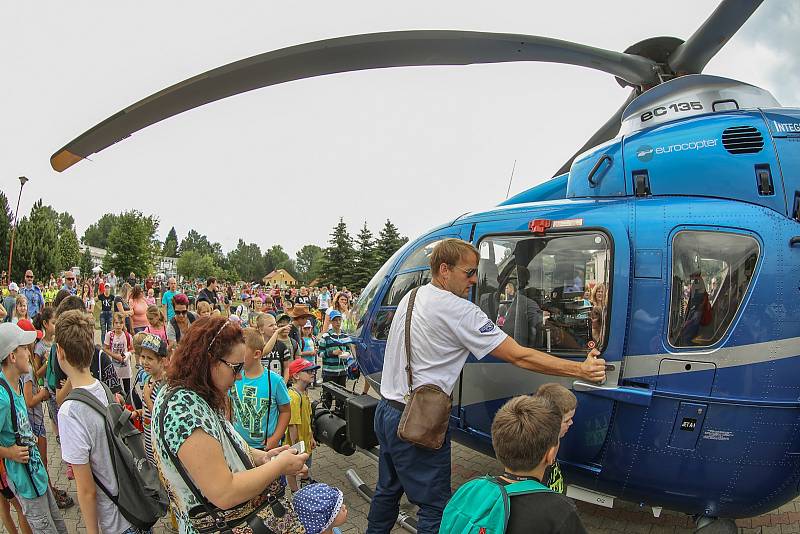 Akce Bezpečné prázdniny v Hlinsku, červen 2018