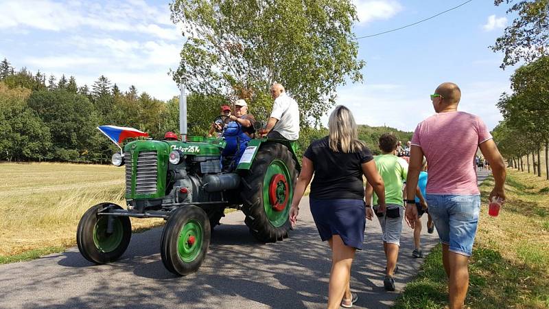 Ve Žďárci u Seče se konal Železnohorský traktor 2018.