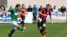 MFK Chrudim - Chomutov 1:0. Fotbalisté MFK podali v dalším kole ČFL velmi dobrý výkon a před vlastními fanoušky zaslouženě získali všechny body.